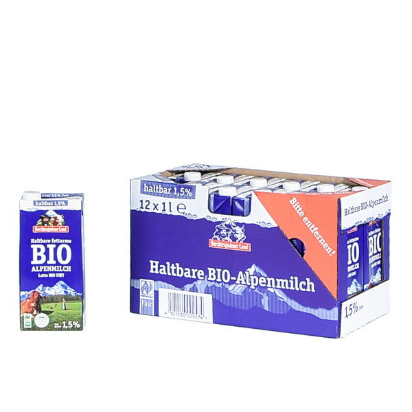 BIO H-Milch 1,5% 12 x 1,0l