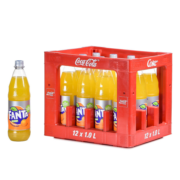 Fanta Orange Zero 12 x 1l