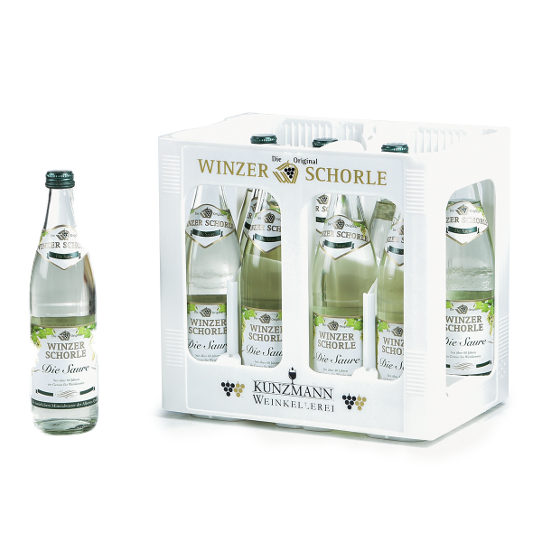 Winzerschorle Die Saure 10 x 0,5l