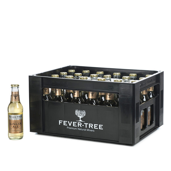 FeverTree Ginger Ale in der 0,2l Glasflasche