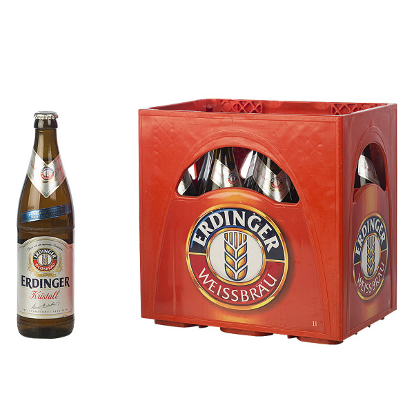 Erdinger Kristallweizen 11 x 0,5l