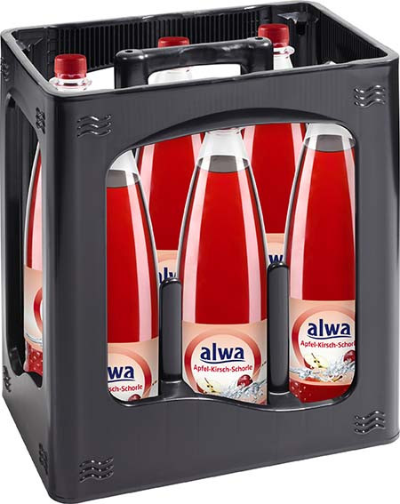 Alwa Apfel-Kirsch Schorle 6 x 1l