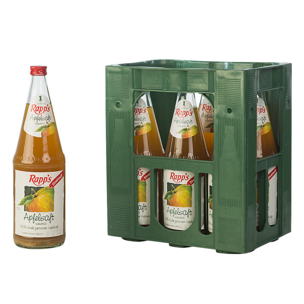 Rapp's Apfelsaft naturtrüb 6 x 1l