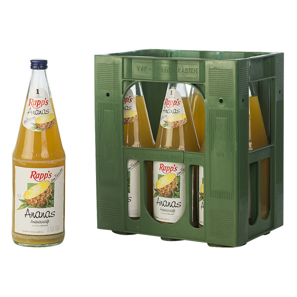 Rapp's Ananas 6 x 1l