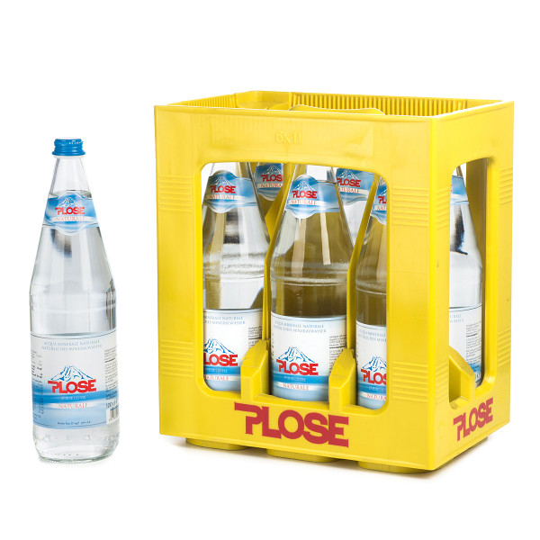 Plose Naturale in der 1l Glasflasche