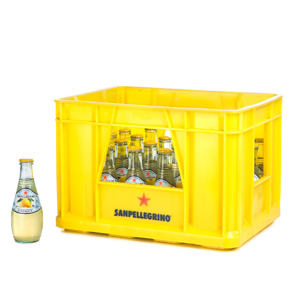 San Pellegrino Limonata in der 0,25l Glasflasche