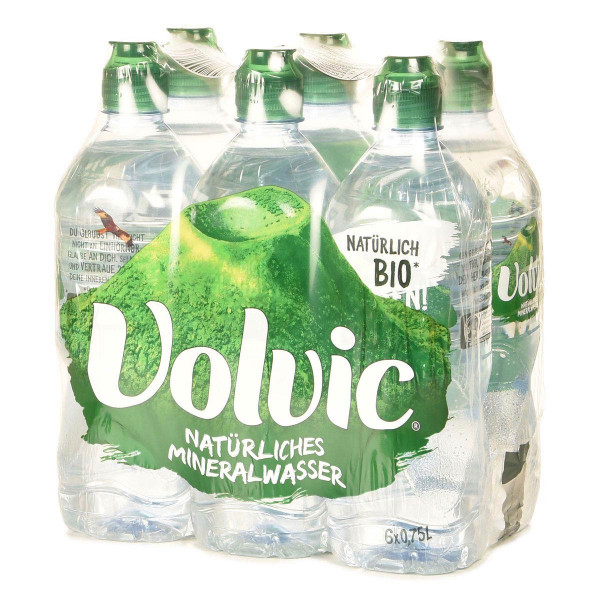 Volvic naturelle Sportscap 6 x 0,75l