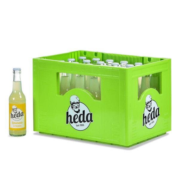 Heda Limonade Zitrone 24 x 0,33l