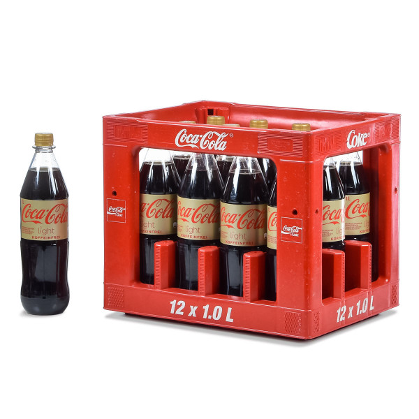 Coca-Cola light koffeinfrei 12 x 1l