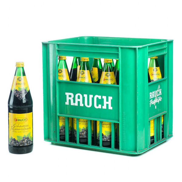 Rauch Schwarze Johannisbeere 12 x 1l