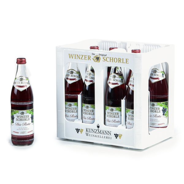 Winzerschorle Die Rote 10 x 0,5l