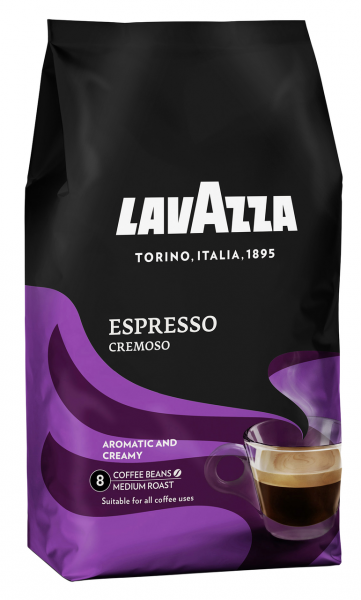 Lavazza Kaffeebohnen Espresso Cremoso - 1,00 kg Beutel