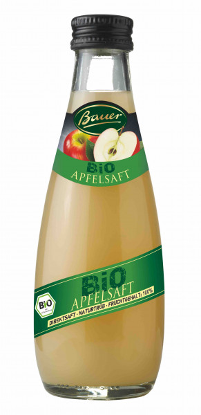 Bauer Bio-Apfelsaft naturtrüb 24 x 0,2l