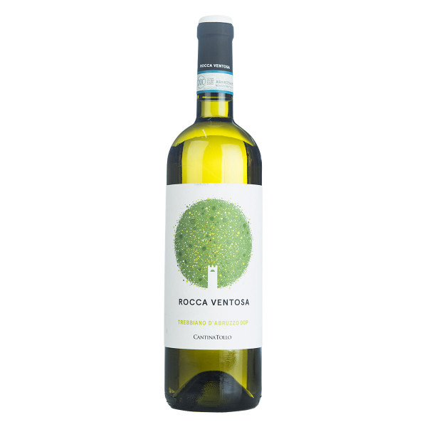 Trebbiano d` Abruzzo DOP, Rocca Ventosa Cantina Tollo 0,75l