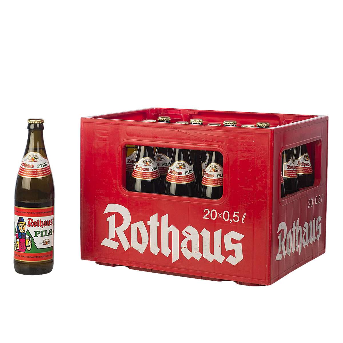 Rothaus Pils 20 x 0,5l online bestellen | getraenkedienst.com