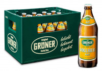 Grüner-Bier Vollbier Hell 20 x 0,5l Grüner-Bier Vollbier Hell 20 x 0,5l
