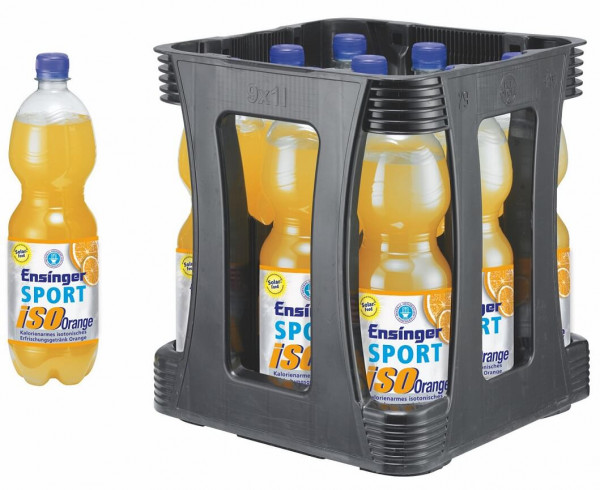 Ensinger Sport Iso Orange PET 9 x 1l