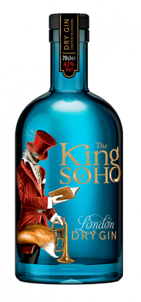 The King of Soho Dry Gin 0,7l