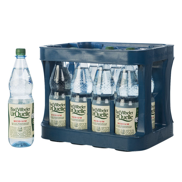 Bad Vilbeler Urquelle Medium 12 X 1l Getraenkedienst Com