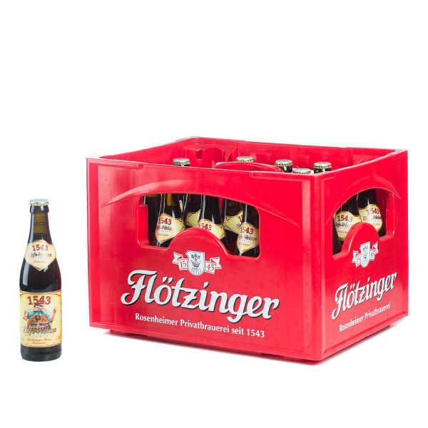 Flötzinger 1543 Hefe Weiße 20 x 0,33l