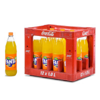 Fanta Orange 12 x 1l Fanta Orange 12 x 1l