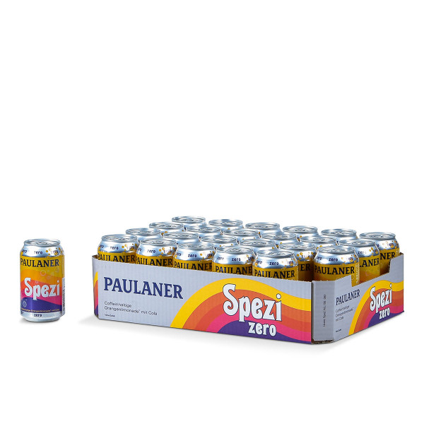 Paulaner Spezi Zero 24 x 0,33l Dose