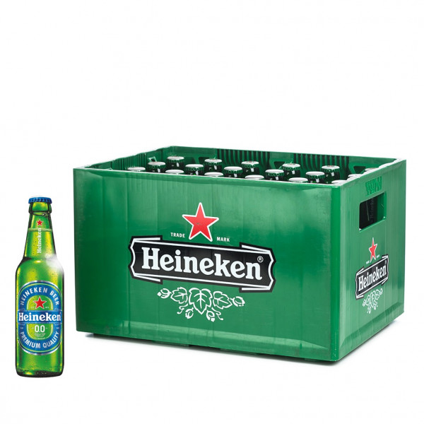 Heineken Pilsener 0,0 alkoholfrei 24 x 0,33l