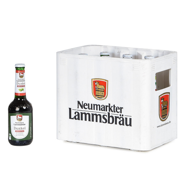 Lammsbräu Dunkel Alkoholfrei Bio 10 x 0,33l