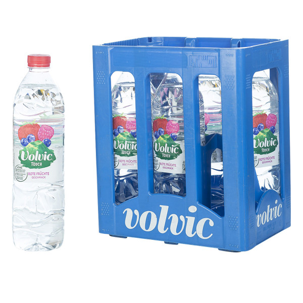 Volvic Touch Rote Früchte 6 x 1,5l