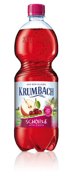 Krumbach Schorle Apfel-Kirsch 9 x 1l