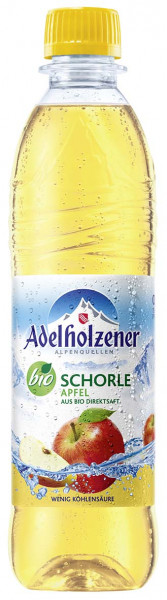 Adelholzener Bioschorle Apfel 18 x 0,5l