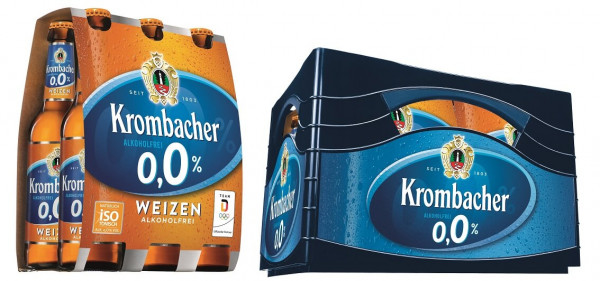 Krombacher Weizen Alkoholfrei 24 x 0,33l