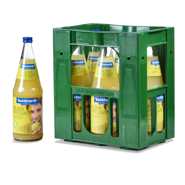 Burkhardt "Der Milde" Apfelsaft naturtrüb 6 x 1l