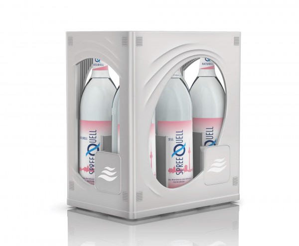 Spreequell Naturell 6 x 1l MW Glas