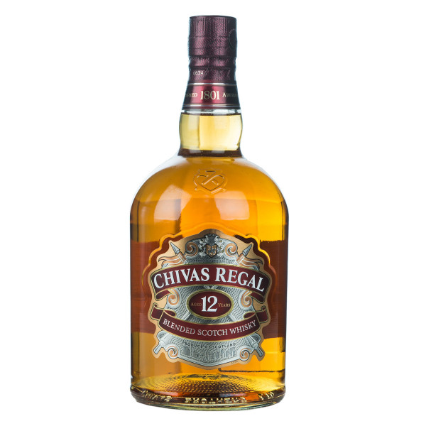 Chivas Regal 12 Jahre Blended Scotch Whisky 1l