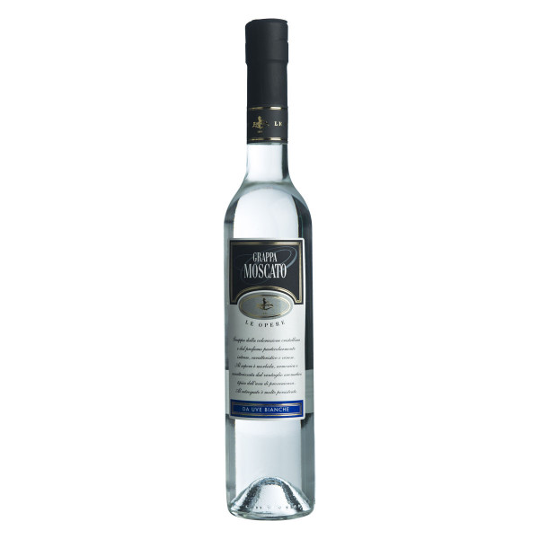 Grappa Moscato , Le Opere Distelleria Zanin 0,5l