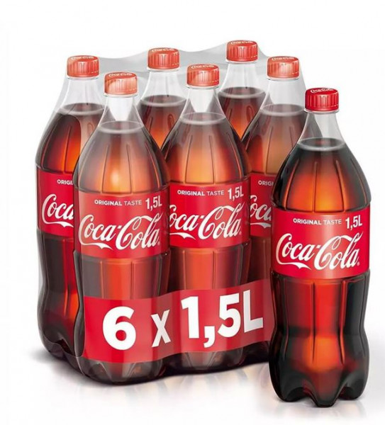 Coca-Cola 6 x 1,5l PET
