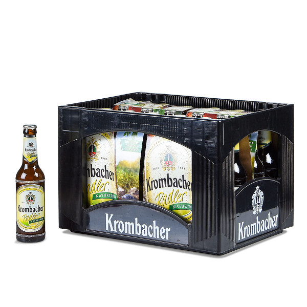 Krombacher Radler Naturtrüb 24 x 0,33l