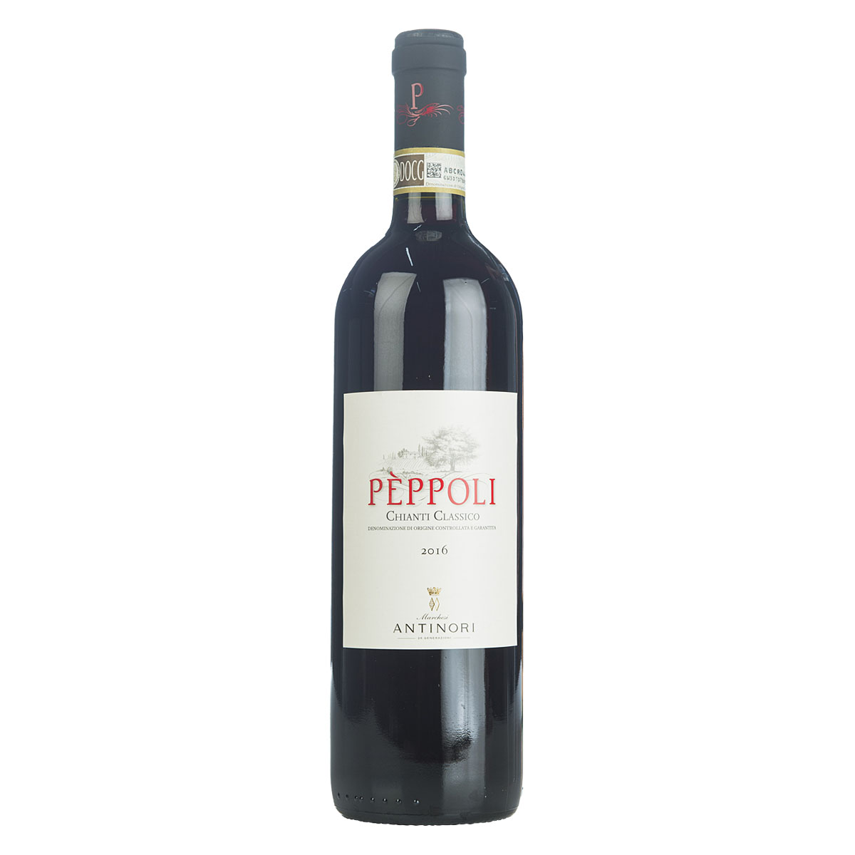 Peppoly Peppoli Chianti Classico DOCG Marchesi Anti 0,75l | getraenkedienst.com