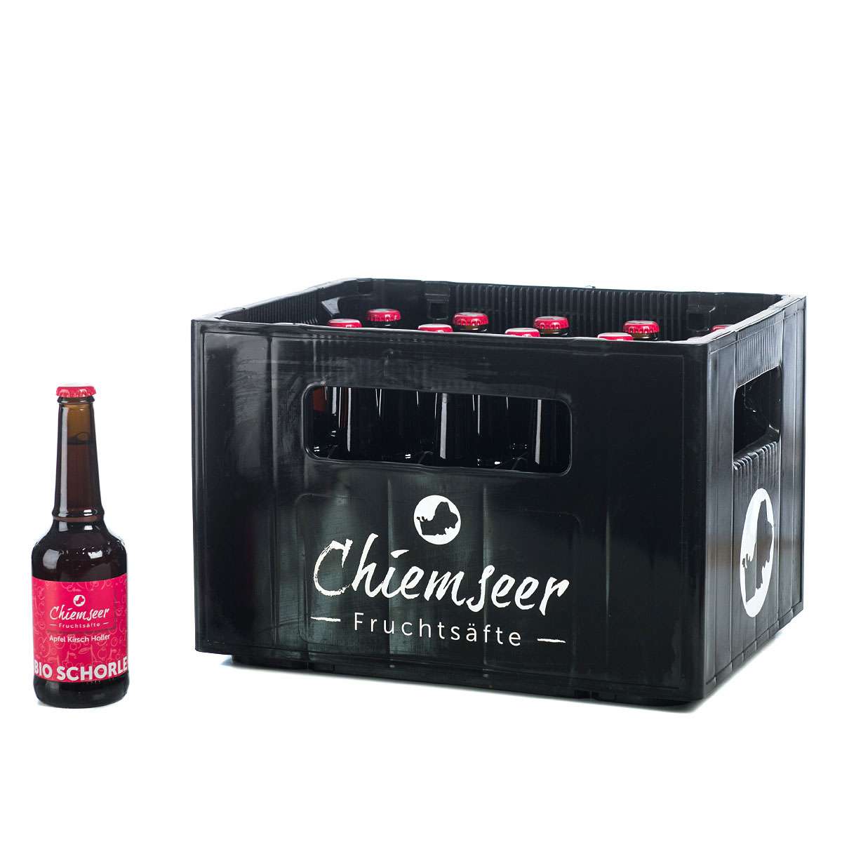 Chiemseer Bio Apfel Kirsch Holler Schorle 20 x 0,33l | getraenkedienst.com