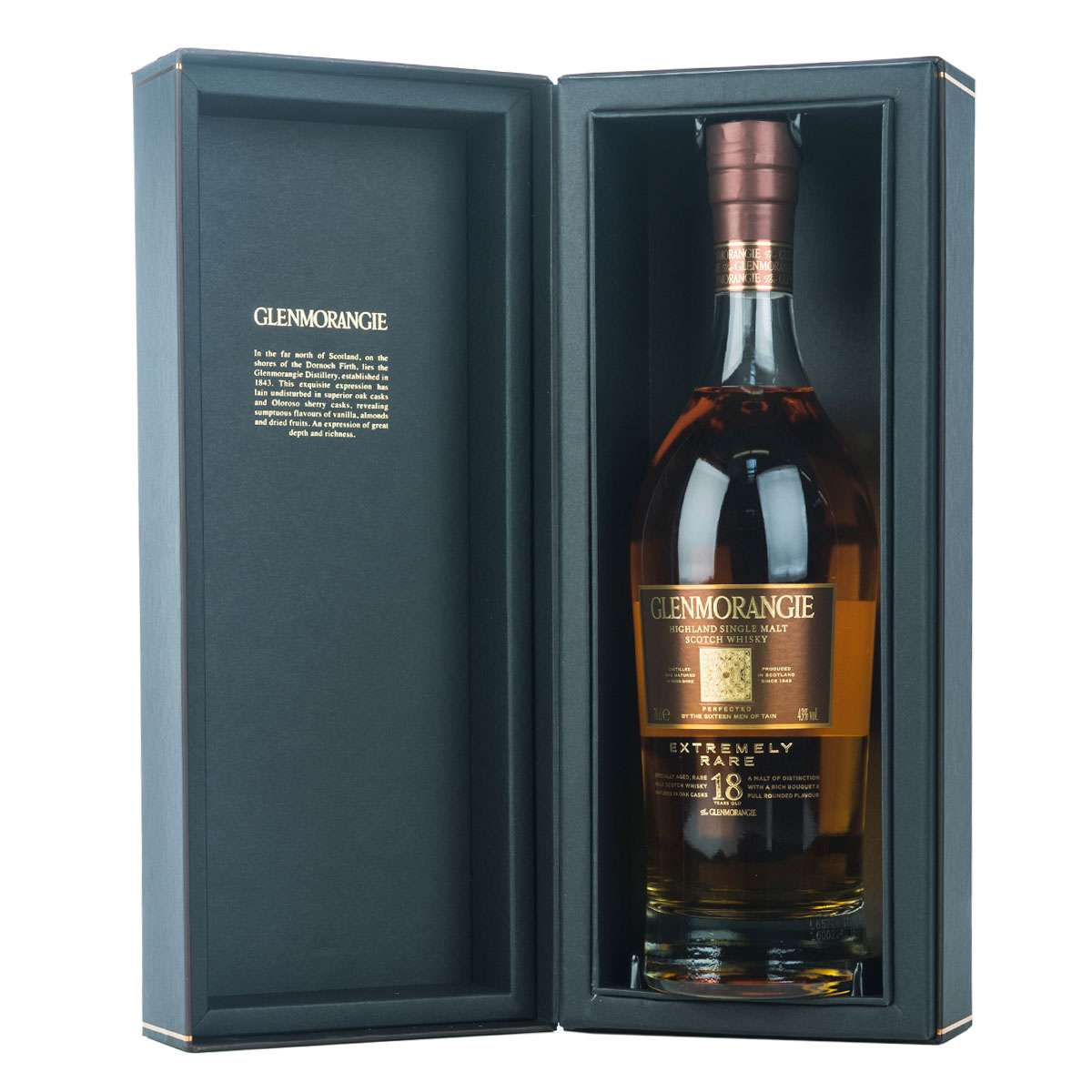 Glenmorangie 18 Jahre Highland Single Malt Scotch Whisky 0,7l