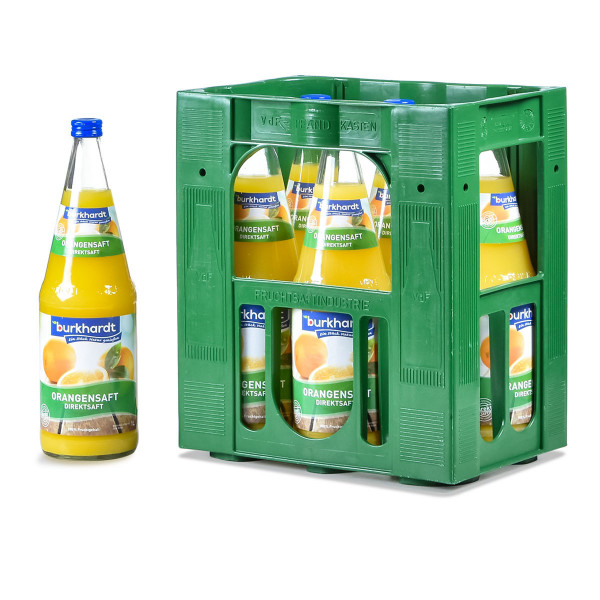 Burkhardt Orangen Direktsaft 6 x 1l