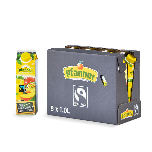 Pfanner Fairtrade Mango 8 x 1l