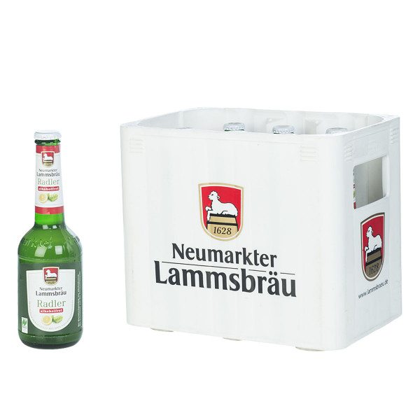 Lammsbräu alkoholfreies Radler Bio 10 x 0,33l