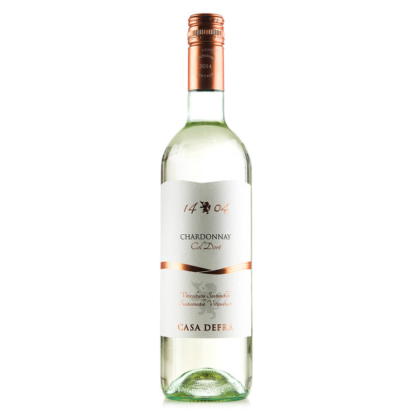 Casa Defra 1404 Chardonnay 2015 in der 0,75l Einzelflasche 