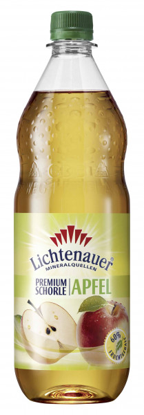 Lichtenauer Apfelschorle 12 x 1l