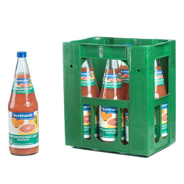 Burkhardt Pink Grapefruit Direktsaft 6 x 1l