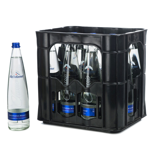 Adelholzener Gastro Classic sprudelig in der 1l Glasflasche