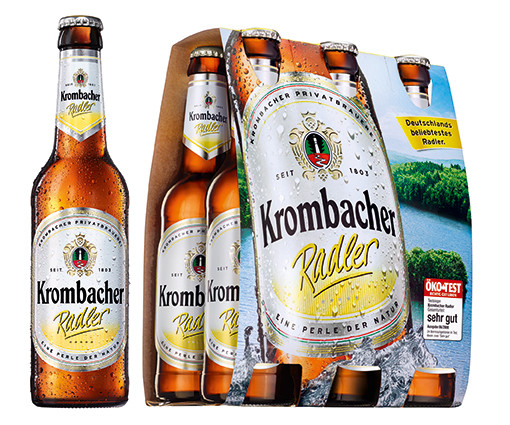 Krombacher Radler Naturtrüb 6 x 0,33l