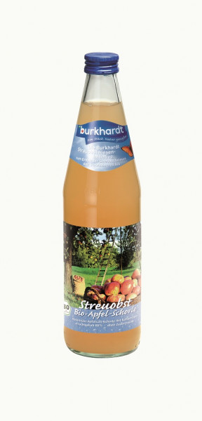 Burkhardt Streuobst Bio-Apfel-Schorle naturtrüb 10 x 0,5l